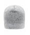 Unisex Knitted Fleece Workwear Beanie - STRONG - Wit-melange/carbon 8519
