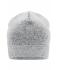 Unisex Knitted Fleece Workwear Beanie - STRONG - Wit-melange/carbon 8519