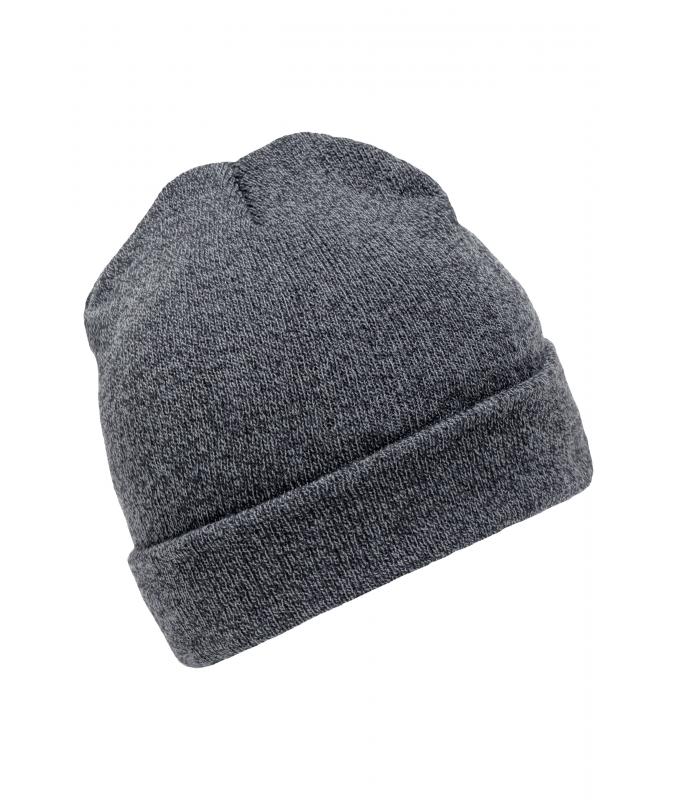 Unisex Melange Beanie Denim-melange 8520