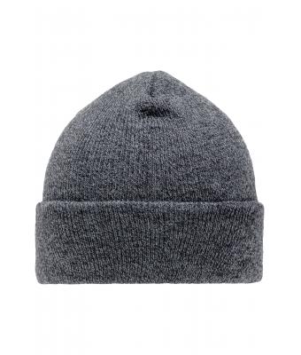 Unisex Melange Beanie Denim-melange 8520