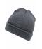Unisex Melange Beanie Denim-melange 8520