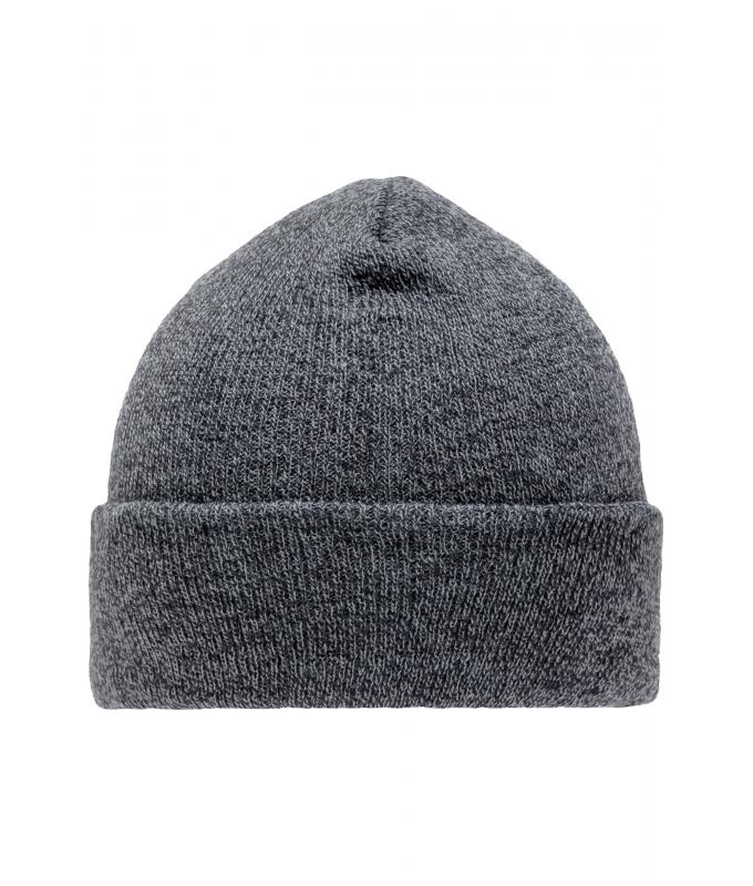Unisex Melange Beanie Denim-melange 8520