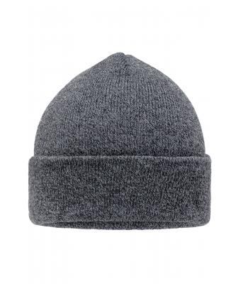 Unisex Melange Beanie Denim-melange 8520