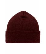 Unisex Melange Beanie Dark-red-melange 8520