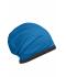Unisex Fleece Beanie Felblauw/carbon 8635