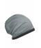 Unisex Fleece Beanie Grey-heather/carbon 8635