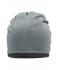 Unisex Fleece Beanie Grey-heather/carbon 8635