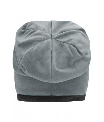 Unisex Fleece Beanie Heather-grijs/carbon 8635