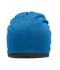 Unisex Fleece Beanie Felblauw/carbon 8635