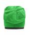 Unisex Fleece Beanie Fern-green/carbon 8635