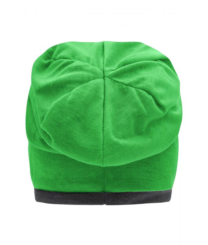 Unisex Fleece Beanie Fern-green/carbon 8635