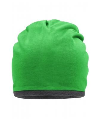 Unisex Fleece Beanie Fern-green/carbon 8635