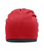 Unisex Fleece Beanie Red/carbon 8635