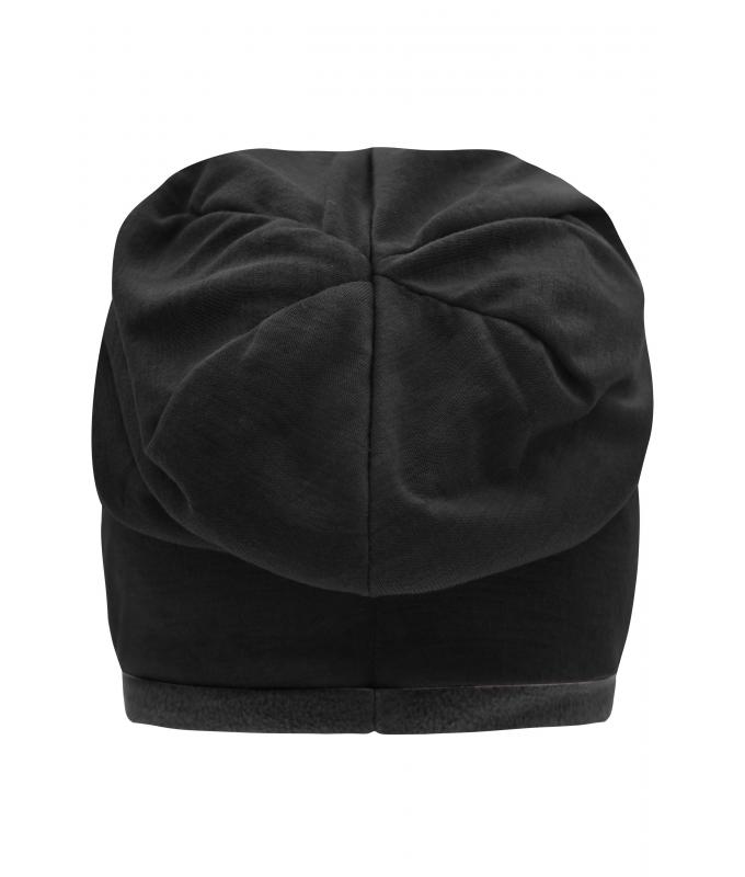Unisex Fleece Beanie Black/carbon 8635