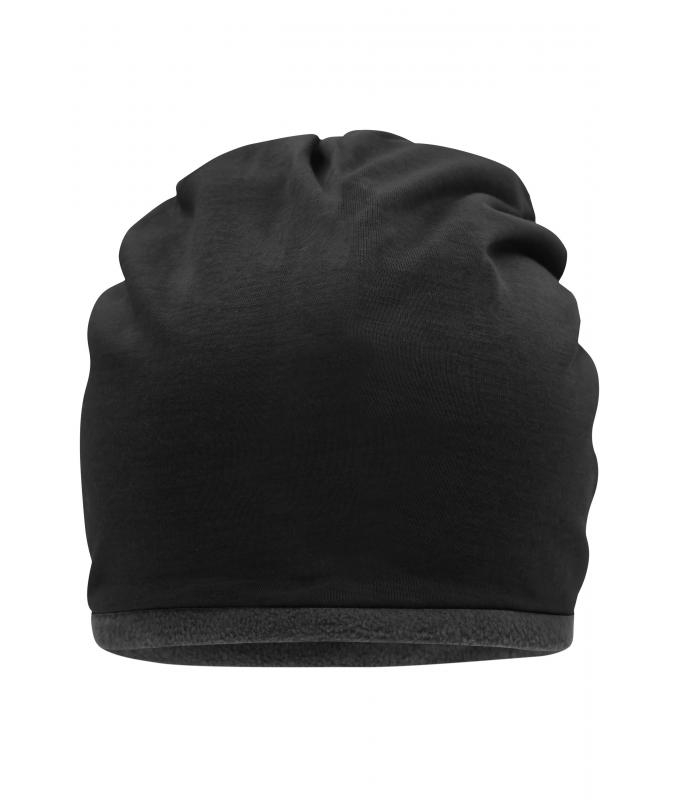 Unisex Fleece Beanie Black/carbon 8635