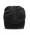 Unisex Fleece Beanie Zwart/carbon 8635
