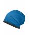 Unisexe Polaire Bonnet Bleu-vif/carbone 8635