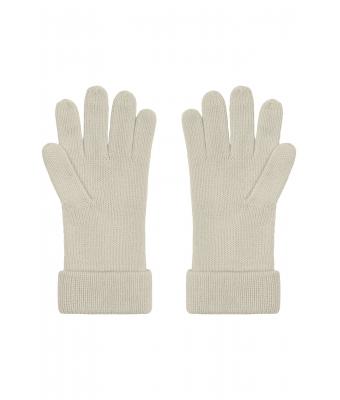 Unisex Fine Knitted Gloves Sand 8637