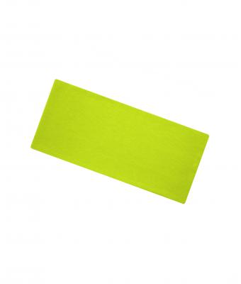 Unisexe Bandeau en coton BIO   OCS Standard Jaune-acide 8693