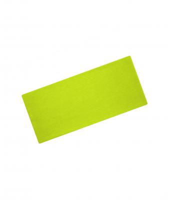 Unisexe Bandeau en coton BIO   OCS Standard Jaune-acide 8693