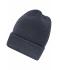 Unisexe Bonnet à bord haut Gris-mélange 10428