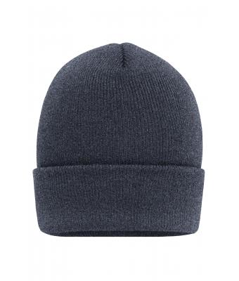 Unisexe Bonnet à bord haut Gris-mélange 10428