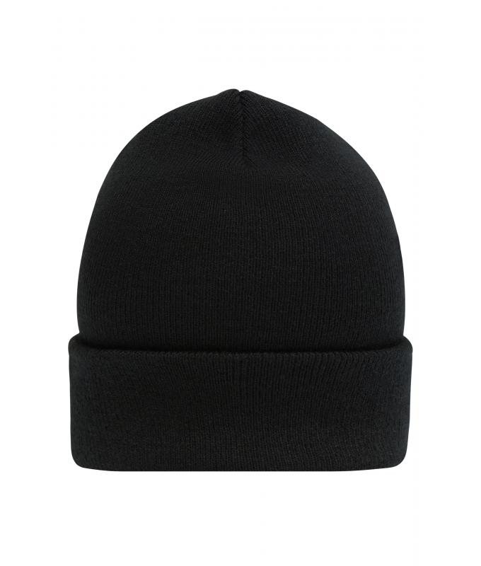 Unisex High Brim Beanie Black 10428