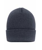 Unisex High Brim Beanie Grey-melange 10428