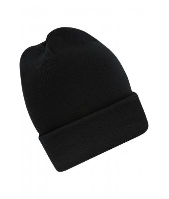 Unisex High Brim Beanie Zwart 10428