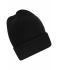 Unisex High Brim Beanie Zwart 10428
