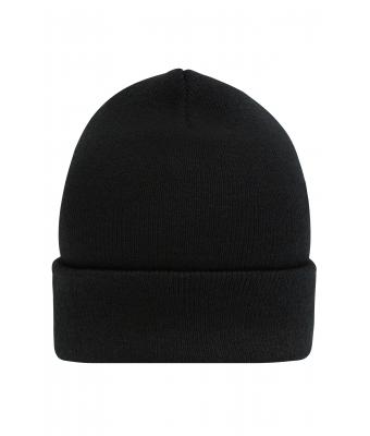 Unisex High Brim Beanie Zwart 10428