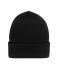 Unisex High Brim Beanie Zwart 10428
