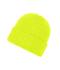 Unisex Reflective Winter Beanie Bright-yellow 10558