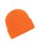 Unisex Reflective Winter Beanie Bright-orange 10558