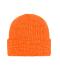 Unisex Reflective Winter Beanie Bright-orange 10558