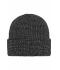 Unisex Reflective Winter Beanie Black 10558