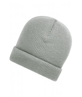 Unisex Soft Knitted Winter Beanie   GRS Lichtgrijs 10561