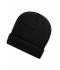 Unisex Soft Knitted Winter Beanie   GRS Zwart 10561