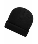 Unisex Soft Knitted Winter Beanie GRS Black 10561