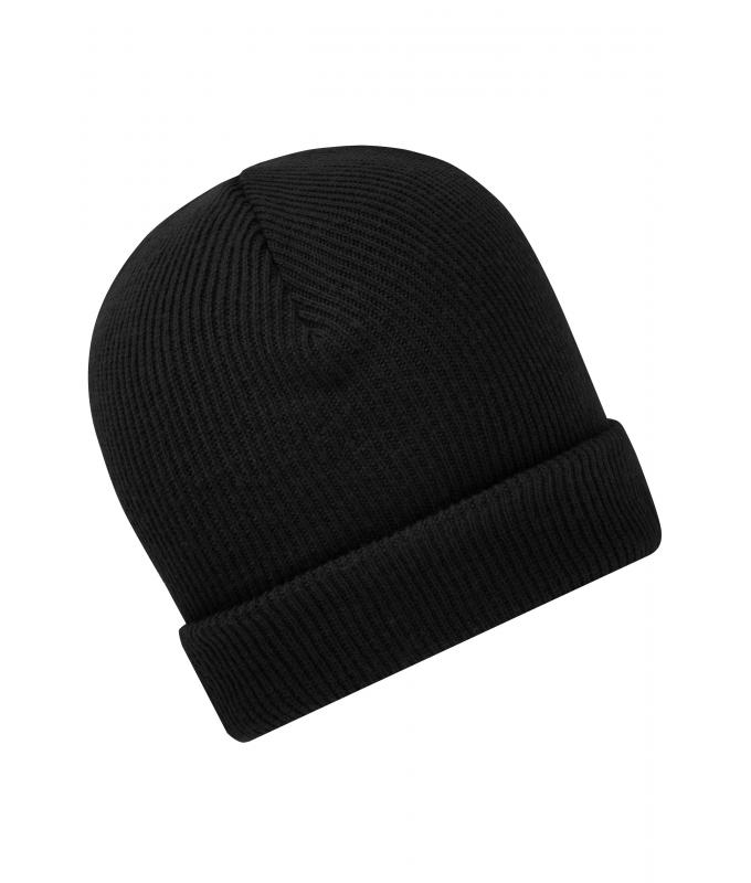 Unisex Soft Knitted Winter Beanie GRS Black 10561