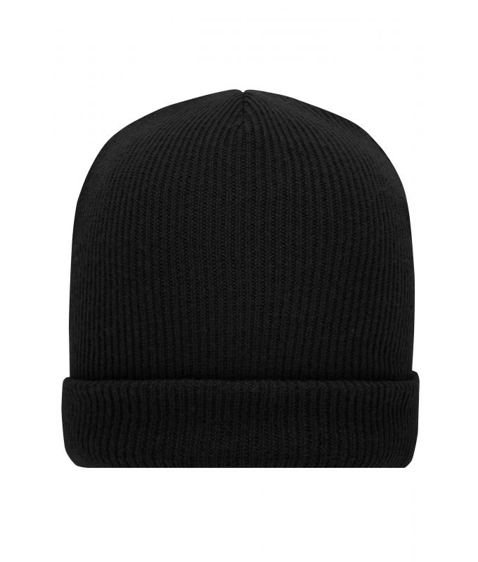 Unisex Soft Knitted Winter Beanie GRS Black 10561
