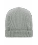 Unisex Soft Knitted Winter Beanie GRS Light-grey 10561