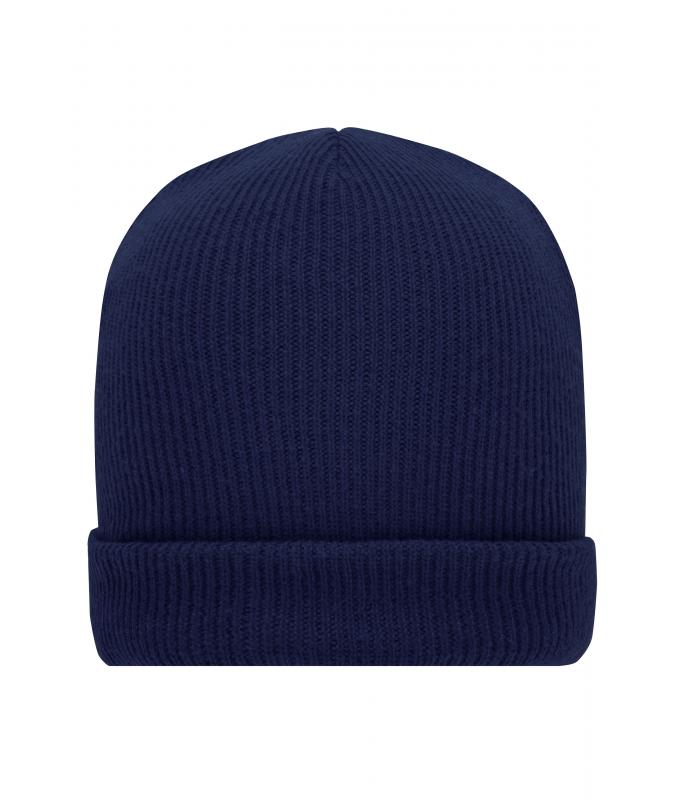 Unisex Soft Knitted Winter Beanie GRS Navy 10561