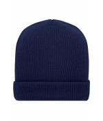 Unisex Soft Knitted Winter Beanie GRS Navy 10561