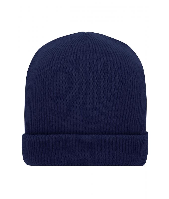Unisex Soft Knitted Winter Beanie GRS Navy 10561