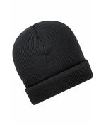 Unisex Soft Knitted Winter Beanie GRS Dark-grey 10561