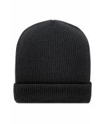 Unisex Soft Knitted Winter Beanie GRS Dark-grey 10561