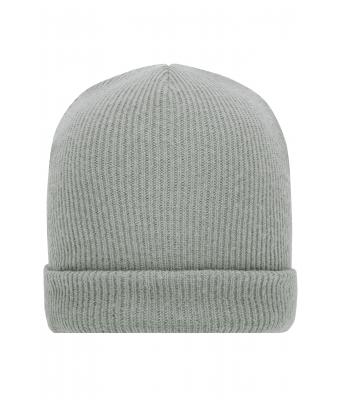 Unisex Soft Knitted Winter Beanie GRS Light-grey 10561