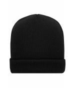 Unisex Soft Knitted Winter Beanie GRS Black 10561