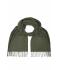 Unisex Elegant Scarf Olijf 8639